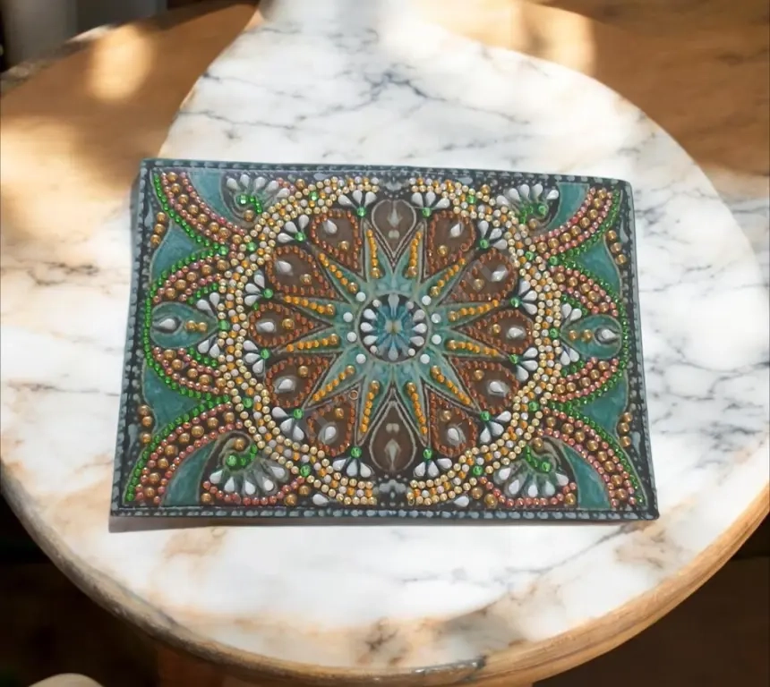 Обложка на паспорт ручная работа