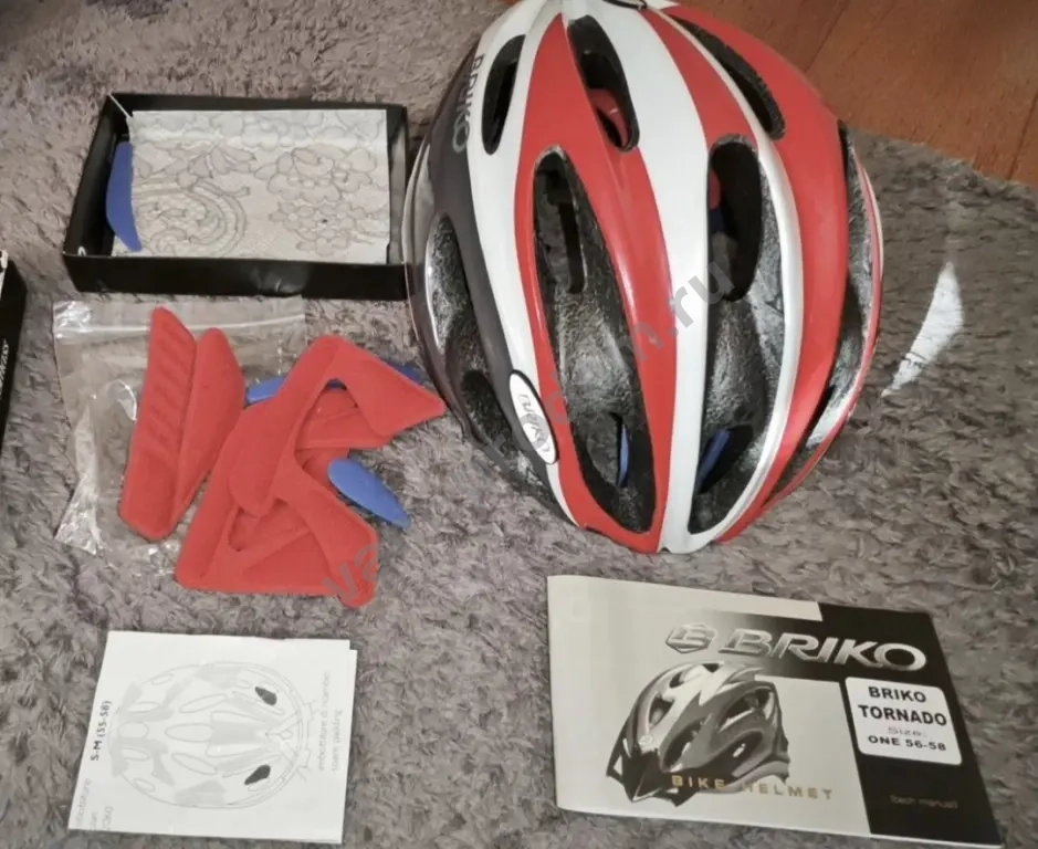 Шлем Briko Tornado 55-61 велосипедный роллерный