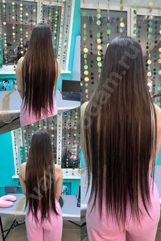 наращивание волос