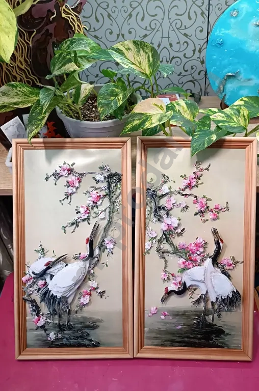 Часы, панно.