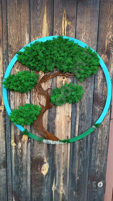 Часы, панно.