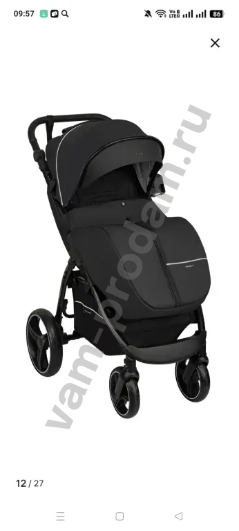 коляска прогупрогулочная SELENA 2026 Всесезонная модель,для зимнего и летнего сезона