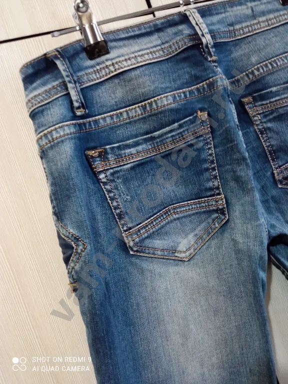 Джинсы женские, зауженные,40-42 р