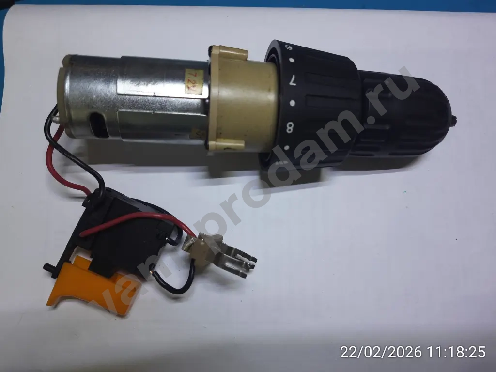 мотор+редуктор+ патрон