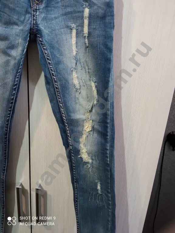 Джинсы женские, зауженные,40-42 р