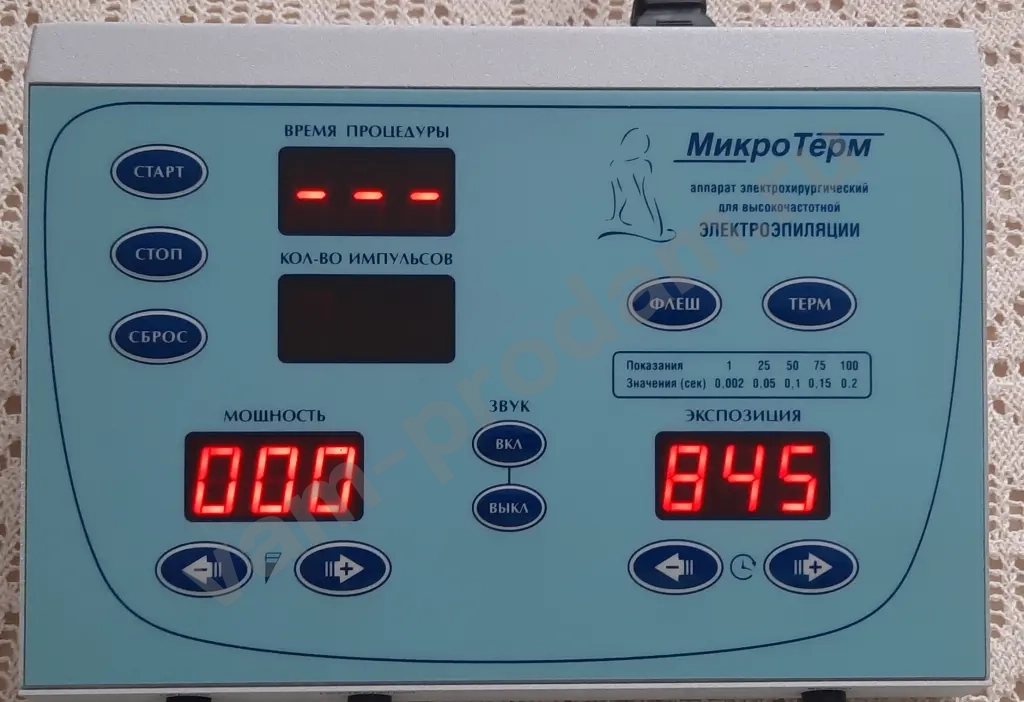 Аппарат для электроэпиляции микротерм 2022