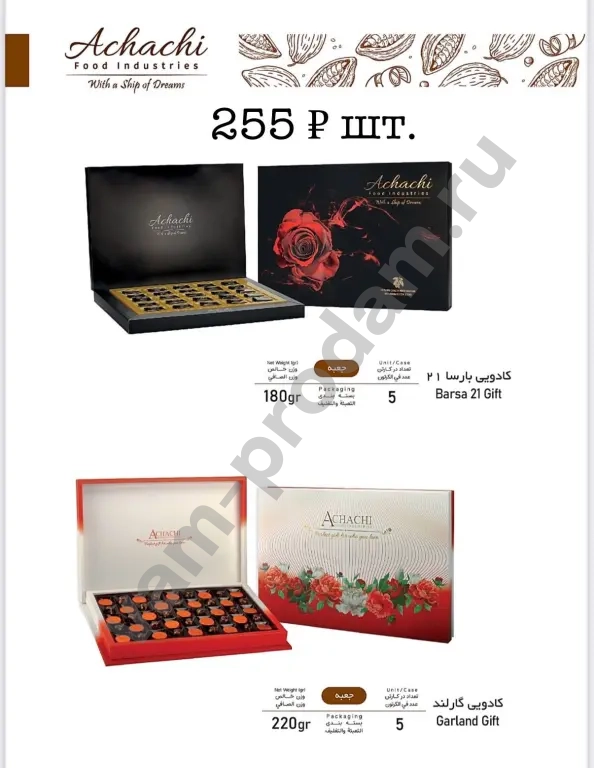 финики и другие продукты из ирана