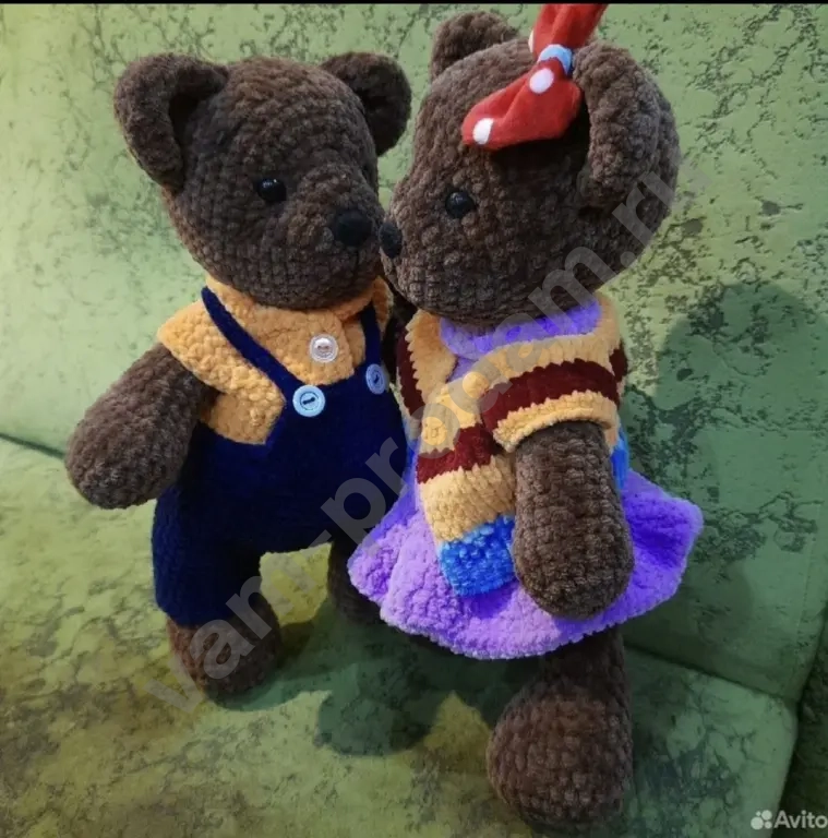 Вязание игрушек