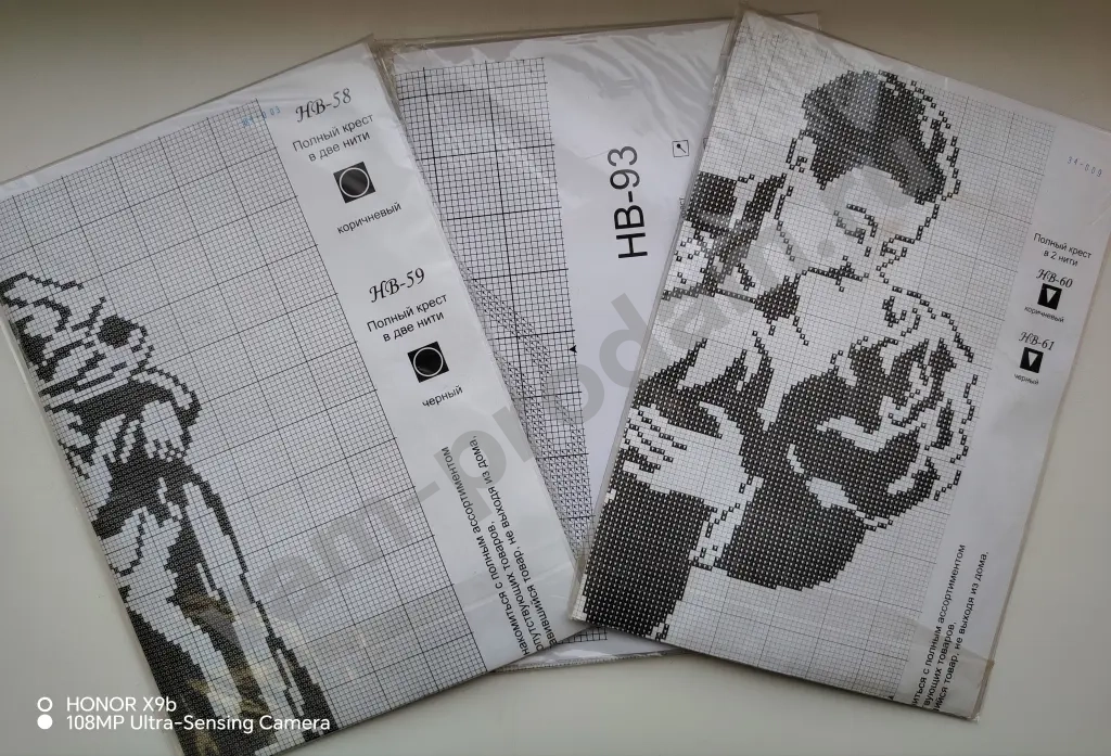 Наборы вышивки крестом