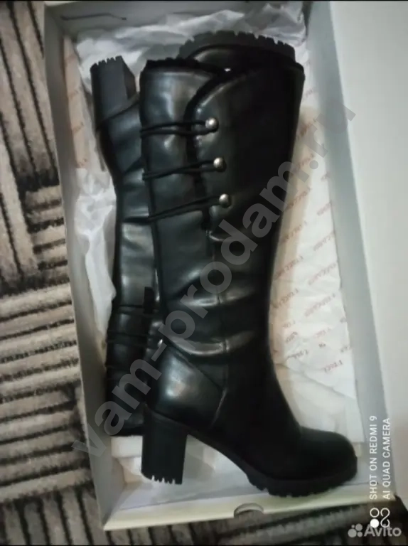 Сапоги женские,"T.Taccardi",36р, демисезонные