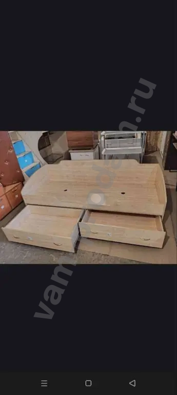 Кровать с ящиками новая