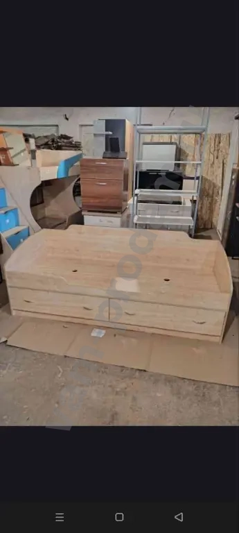 Кровать с ящиками новая