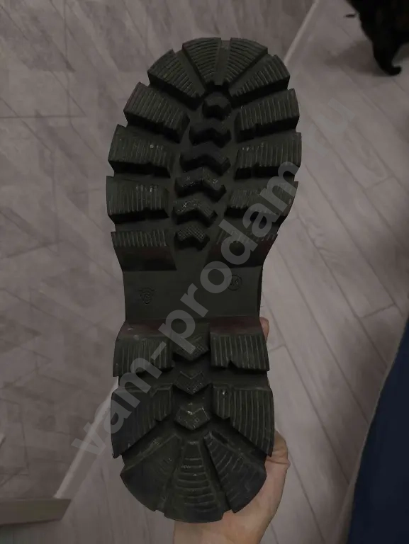 Сапоги из замши