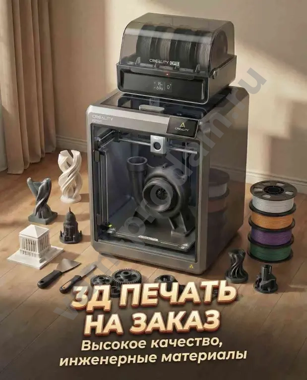 3D печать Изготовление деталей 3D сканирование
