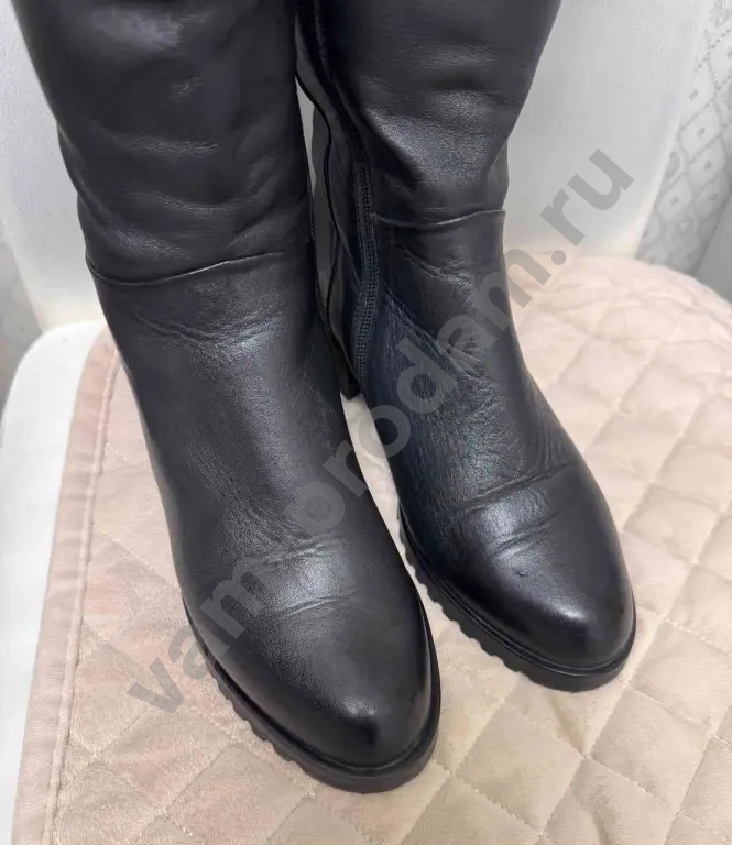 сапоги из натуральной кожи зимние