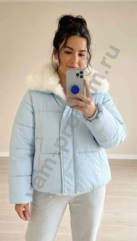 зимняя куртка с мехом