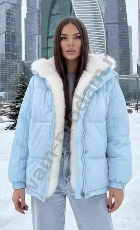 зимняя куртка с мехом