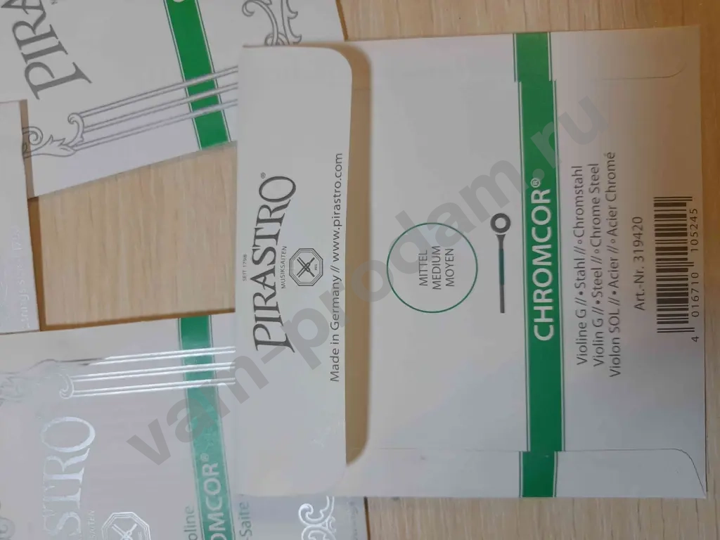 струны для скрипки