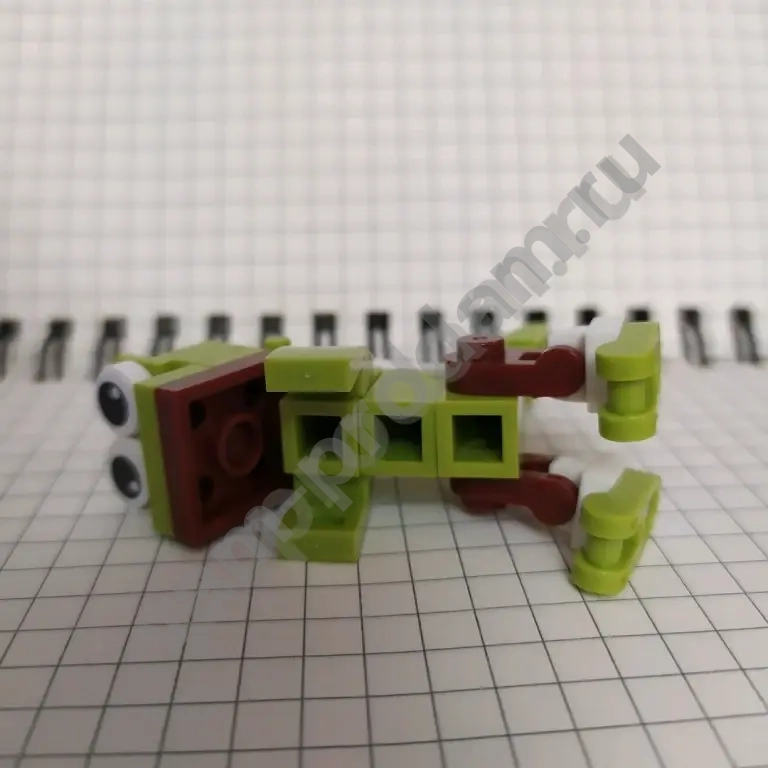 Крокодил Зверятыши из Магнит конструктор