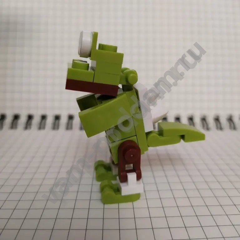 Крокодил Зверятыши из Магнит конструктор