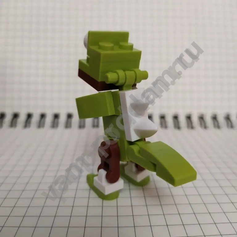 Крокодил Зверятыши из Магнит конструктор