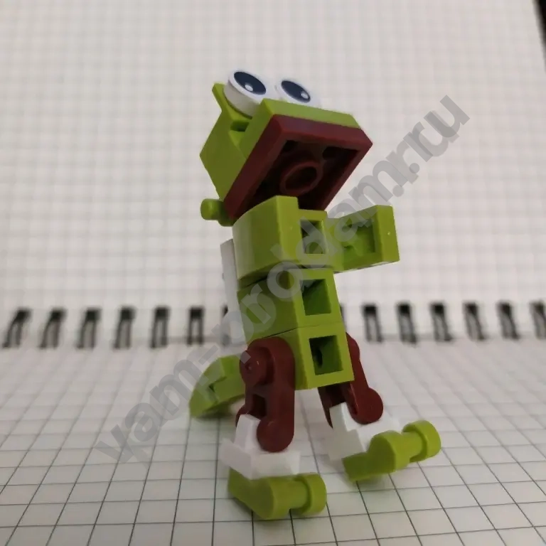 Крокодил Зверятыши из Магнит конструктор