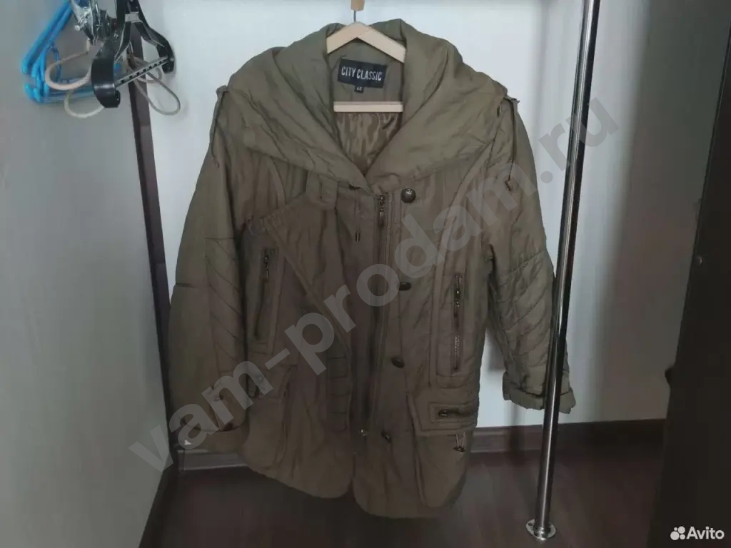 Продам утепленную куртку весна-осень City classic