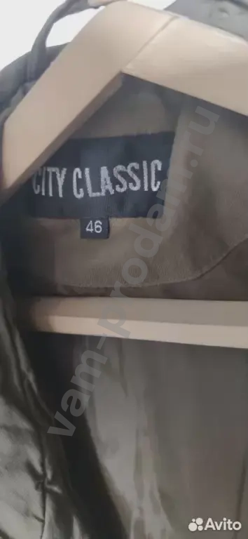 Продам утепленную куртку весна-осень City classic