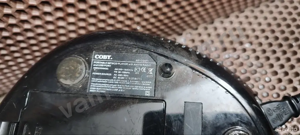 Cd mp3 плеер с AM/FM радио coby MP-CD471