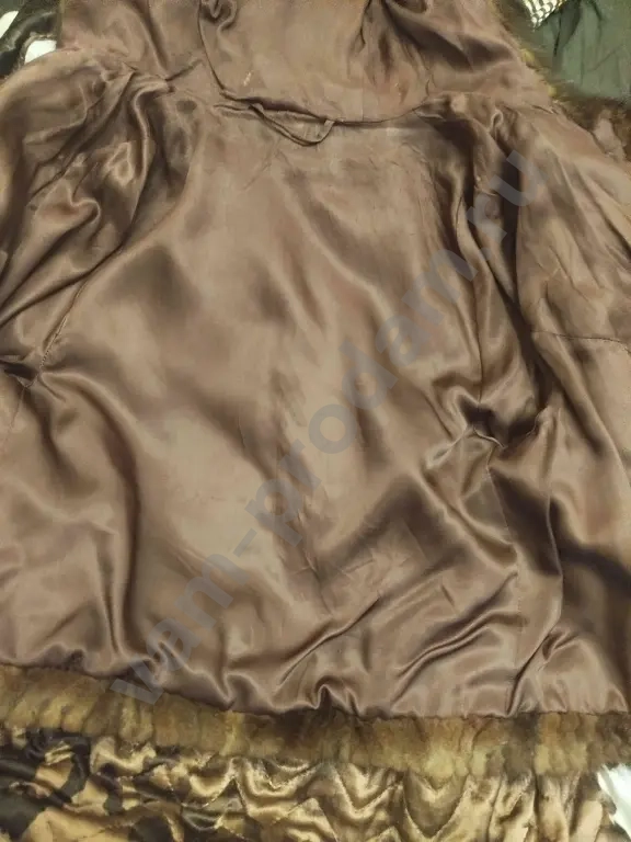 Шуба норковая с капюшоном, р. 46-50