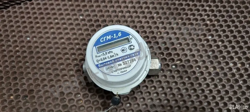 Газовый счетчик сгм- 1,6