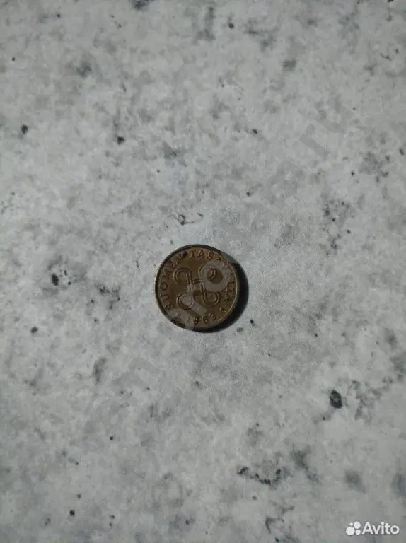 1 пенни Финляндия 1963