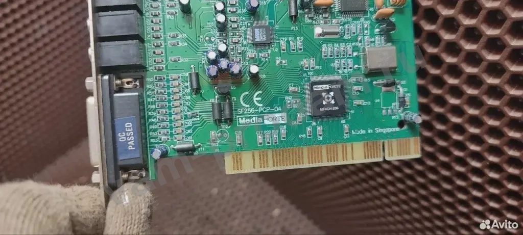Звуковая карта Forte Media FM801 SF256-PCP-04 + FM