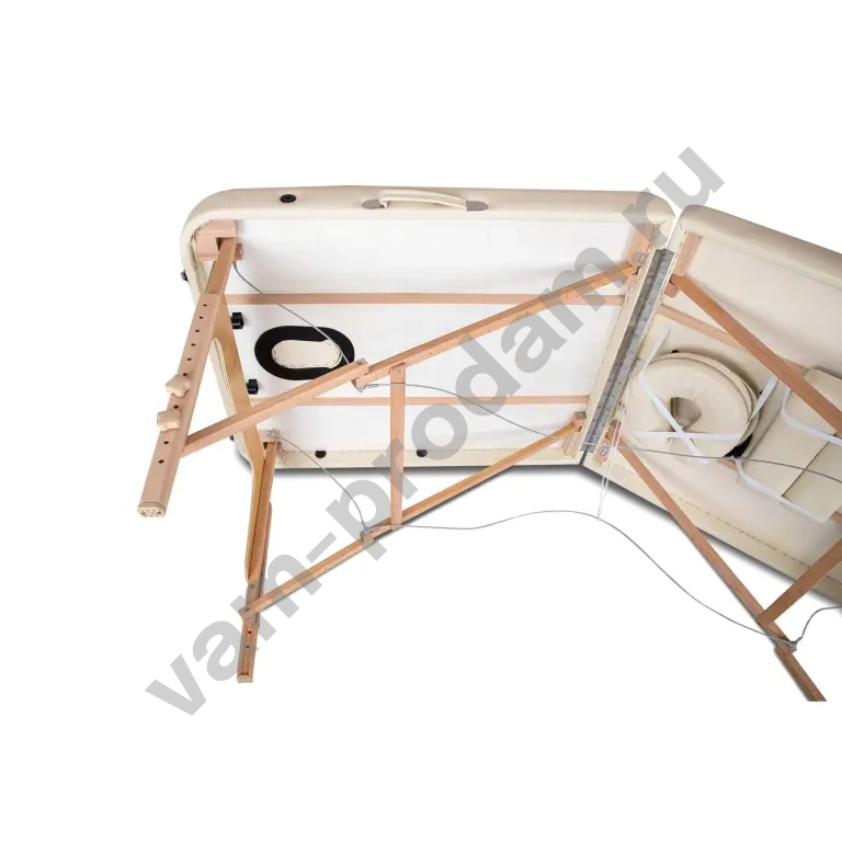 Массажный стол складной Mizomed Premium Pro 2 XL (80см) кремовый