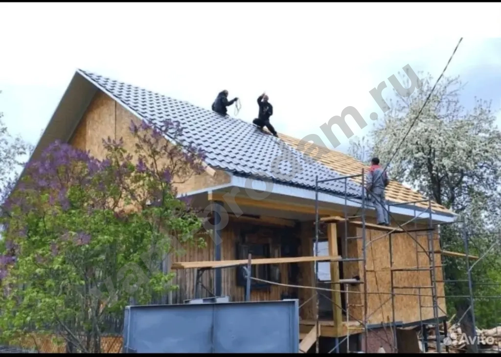 строительная бригада ремонт крыши