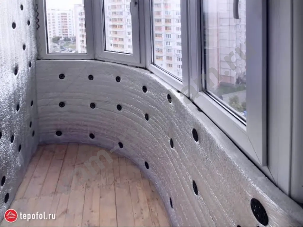 Утепление балкона пот клю по всей России