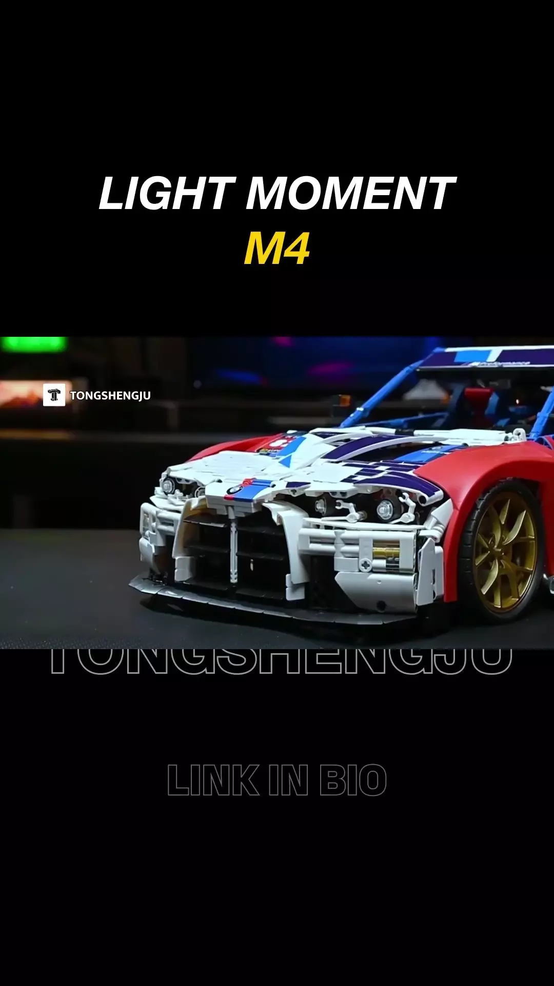 Конструктор BMW M4 1:8 — 4556 деталей