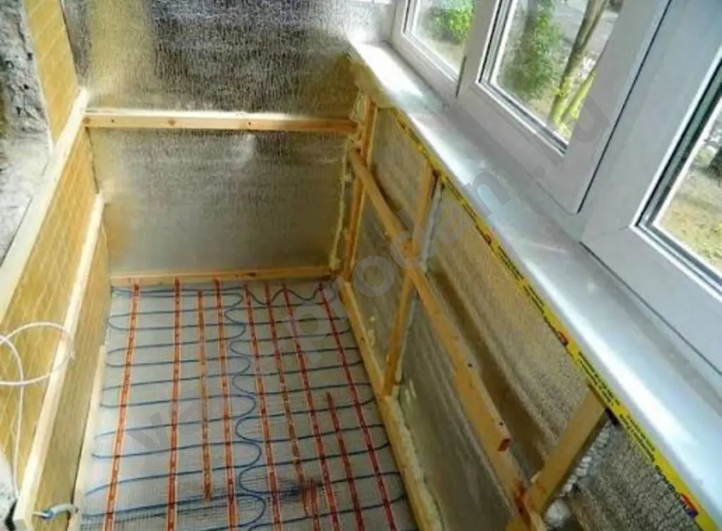 Утепление балкона пот клю по всей России