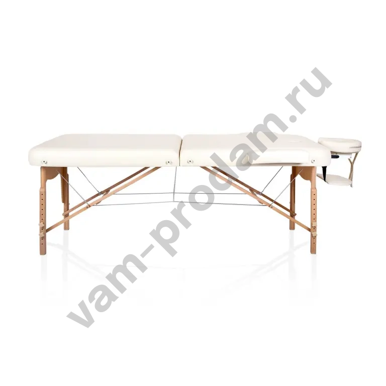 Массажный стол складной Mizomed Premium Pro 2 XL (80см) кремовый