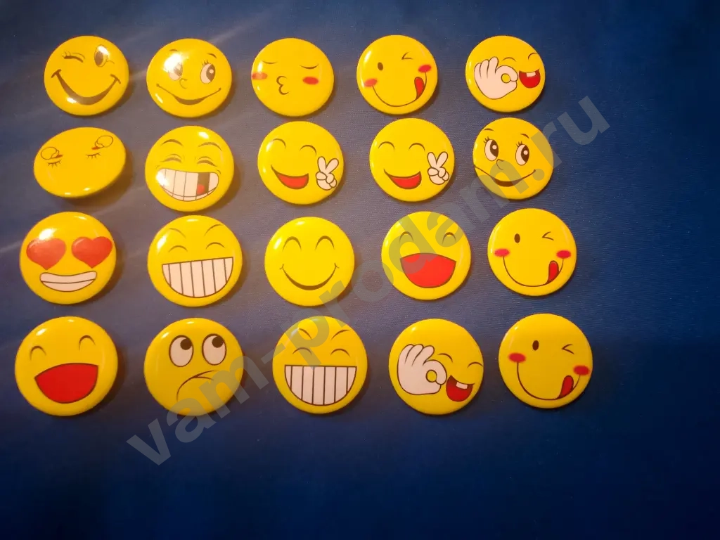 Значки смайлики