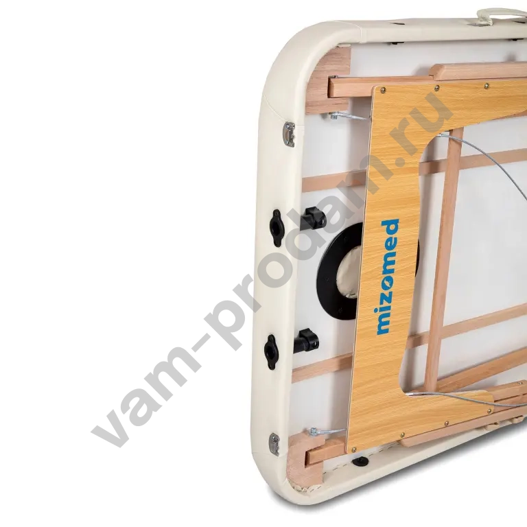 Массажный стол складной Mizomed Premium Pro 2 XL (80см) кремовый