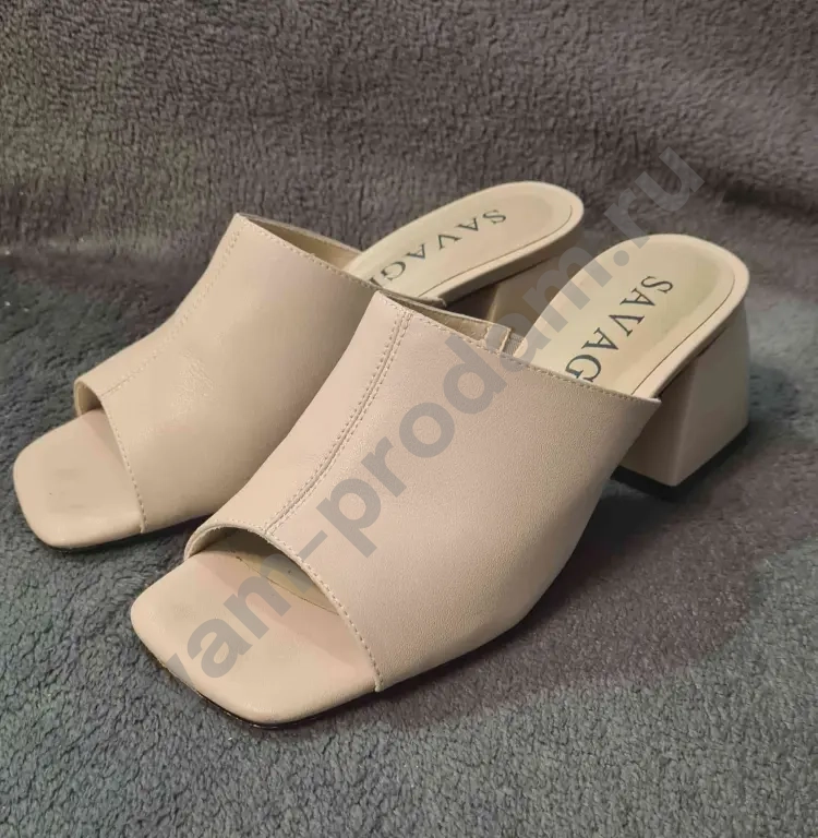 Сабо кожаные Savage 35