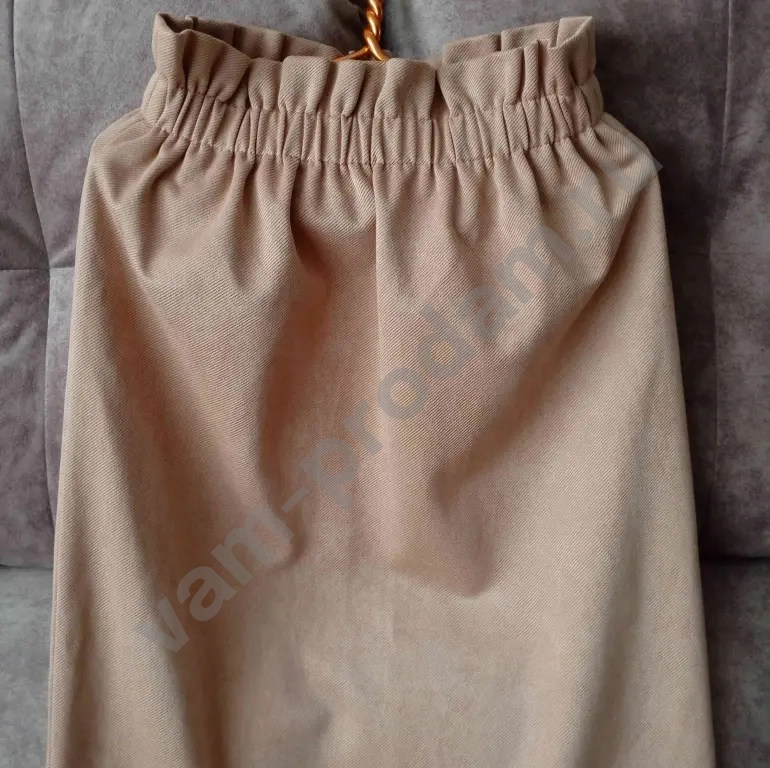 Юбка замшевая