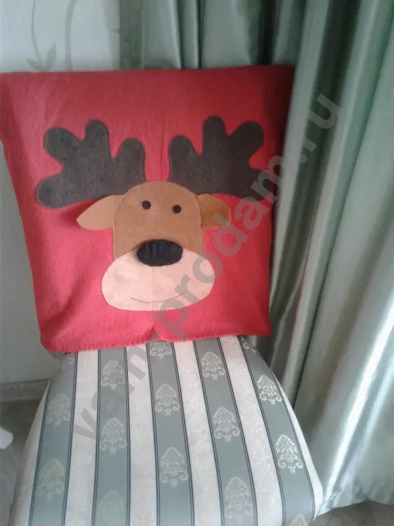 Скатерть новогодняя и чехол на стул