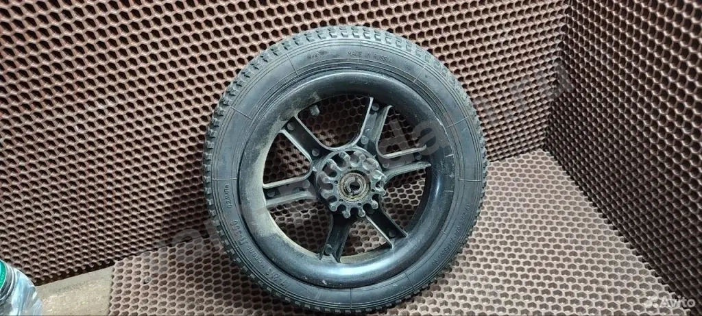 Колесо 10 дюймов для коляски Expander чёрное