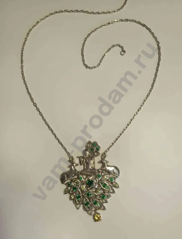 Дизайнерские украшения из серебра с камнями