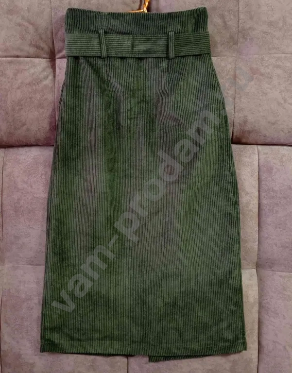 Юбка вельветовая