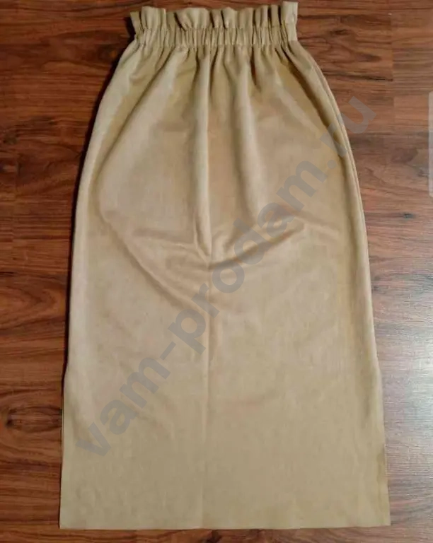 Юбка замшевая