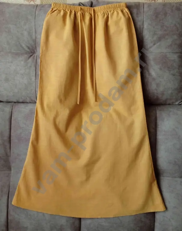 Юбка льняная новая