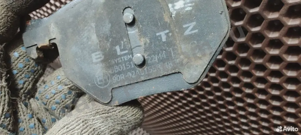 Колодки тормозные дисковые задние Blitz 392 070SX